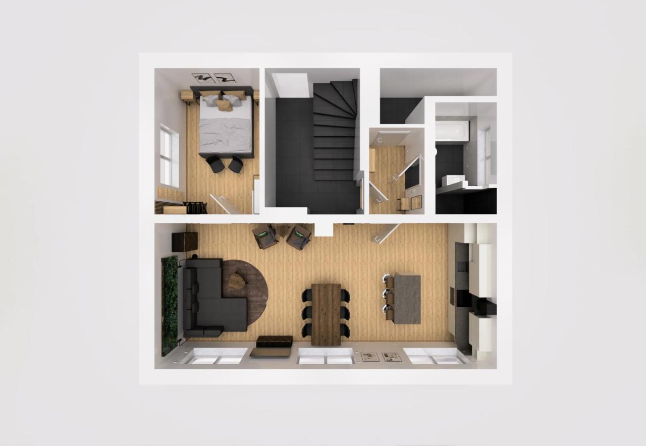 Luxurioese Ferienwohnung In Chemnitz - Apartment B28 Fuer 2 Plus 2 Gaeste Exterior photo